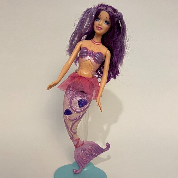 Barbie Other - Barbie Fairytopia Mermaidia Merissa Doll with skirt